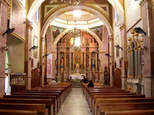 Paseo por Mexico Interior de Parroquia de San José en Aguascalientes