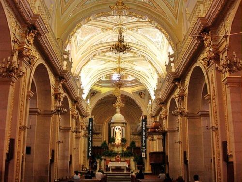 Paseo por Mexico Interior de Catedral Basílica de Aguascalientes