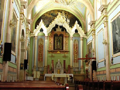 Paseo por Mexico Interior de Santuario de Nuestra Señora de Guadalupe en Asientos
