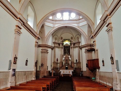 Paseo por Mexico Interior de Parroquia Nuestra Señora de La Luz en El Llano