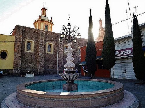 Paseo por Mexico Parroquia Señor de las Angustias en Rincón de Romos