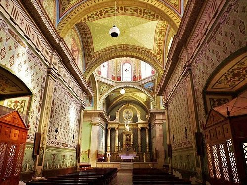 Paseo por Mexico Interior de la Parroquia de Nuestra Señora del Refugio en Tepezalá