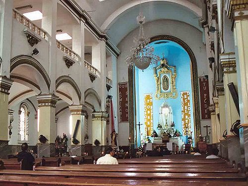 Paseo por Mexico Interior de la Catedral de Tijuana, Nuestra Señora de Guadalupe