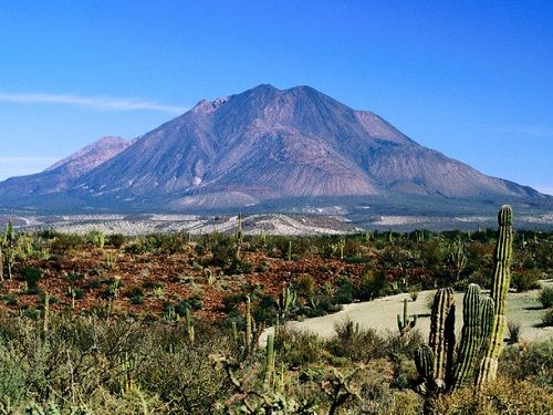 Paseo por Mexico Volcán de las Tres Vírgenes en Mulegé