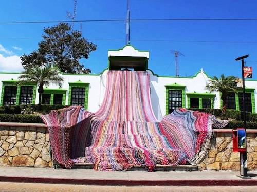 Paseo por Mexico La Hamaca más grande de México en Berriozábal 