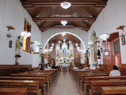 Paseo por Mexico Interior de la Iglesia de Mexicanos de San Cristóbal de las Casas
