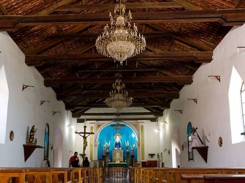 Paseo por Mexico Interior de la Parroquia de la Candelaria en Tuxtla Chico