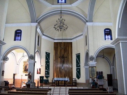 Paseo por Mexico Interior de la Iglesia de Nuestra Señora del Sagrado Corazón en Cuernavaca