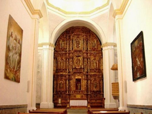 Paseo por Mexico Interior del Templo de San Francisco Tercera Orden en Cuernavaca