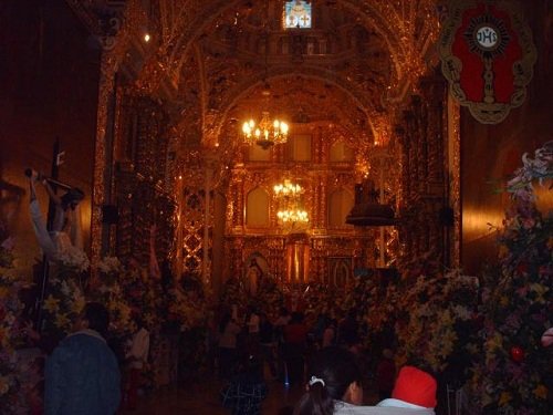 Paseo por Mexico Interior Iglesia Santa Isabel Tepetzala en Acajete