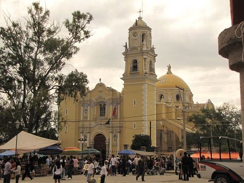 Paseo por Mexico Parroquia de San Juan Bautista en Ajalpan