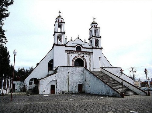 Paseo por Mexico La Iglesia del Calvario en Atempan