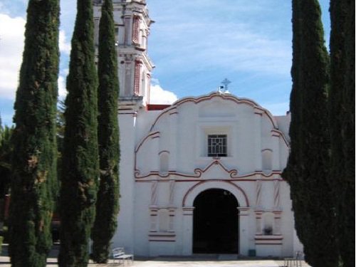 Paseo por Mexico Templo parroquial de San Martín en Atexcal