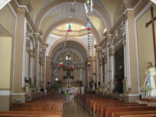 Paseo por Mexico Interior de Templo parroquial de San Martín en Atexcal