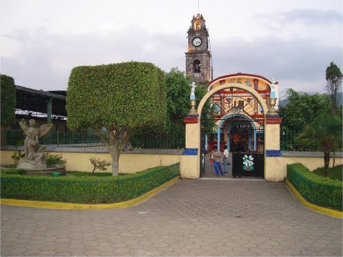 Paseo por Mexico La parroquia a San Miguel Arcángel en Atlequizayan