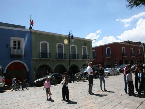 Paseo por Mexico Portal Hidalgo y Portal Morelos en Atlixco