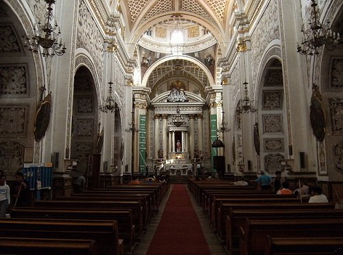 Paseo por Mexico Interior de Parroquia de la Natividad en Atlixco