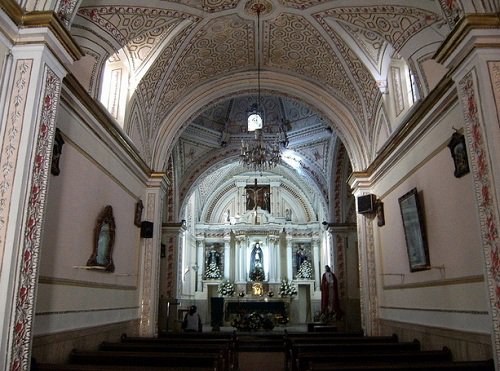 Paseo por Mexico Interior de Parroquia de Acapetlahuacan (Templo de la Soledad) de Atlixco