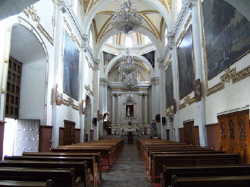 Paseo por Mexico Interior de Iglesia de San Agustín en Atlixco
