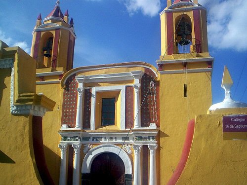 Paseo por Mexico Iglesia de San Francisco en Chalchicomula de Sesma