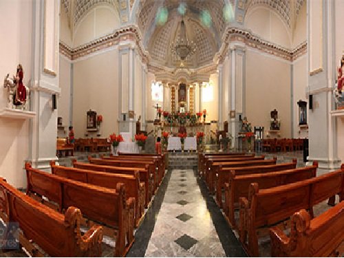 Paseo por Mexico Interior de Templo del Divino Rostro en Coatzingo