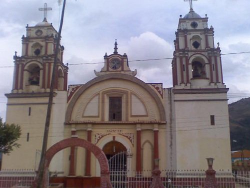 Paseo por Mexico Templo parroquial a santísima Virgen María de Coyomeapan