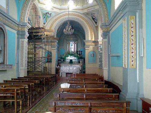 Paseo por Mexico Interior de la Iglesia parroquial de Santa Catarina en Cuapiaxtla de Madero