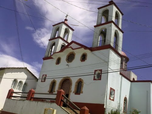 Paseo por Mexico Templo Parroquial a la Santa Cruz en Honey
