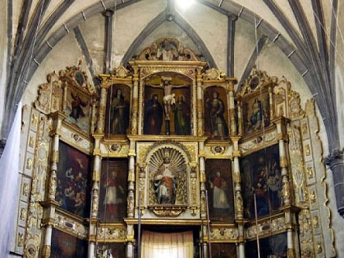 Paseo por Mexico Altar de Ex convento de Huaquechula