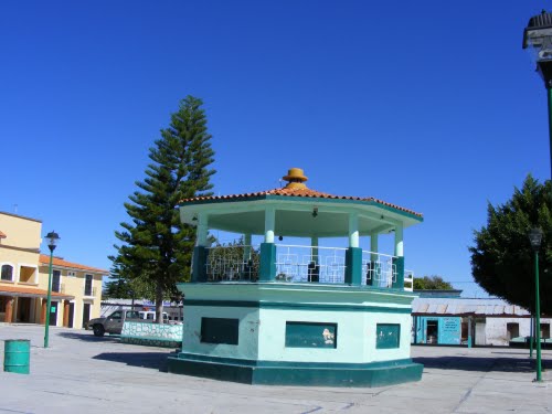 Paseo por Mexico Kiosco de Huatlatlauca