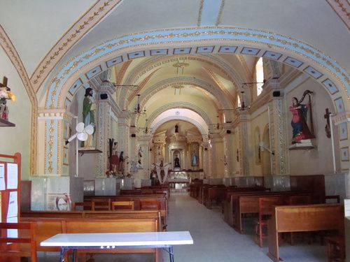 Paseo por Mexico Interior de Templo de San Nicolás de Huehuetlán el Chico