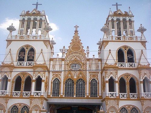 Paseo por Mexico Iglesia de Nuestra Señora del Carmen en Huejotzingo