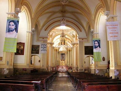 Paseo por Mexico Interior de Parroquia de San Miguel Arcángel en Huejotzingo