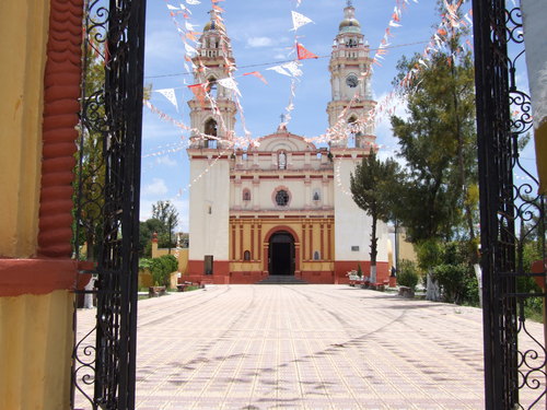 Paseo por Mexico Parroquia de San Juan Bautista de Ixcaquixtla