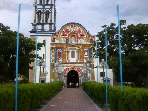 Paseo por Mexico Iglesia parroquial en devoción de Santa María Jolalpan