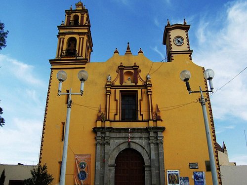 Paseo por Mexico Parroquia de San Juan Bautista en Libres
