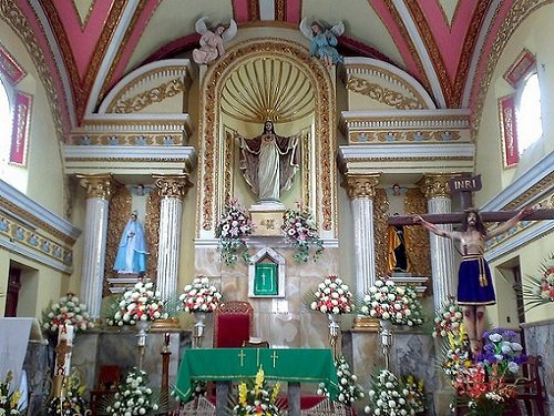 Paseo por Mexico Interior de Iglesia de Cristo Rey en Oriental