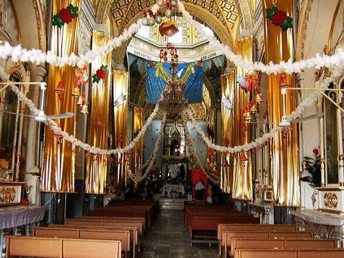 Paseo por Mexico Interior de Templo de Santiago Apóstol en Petlalcingo