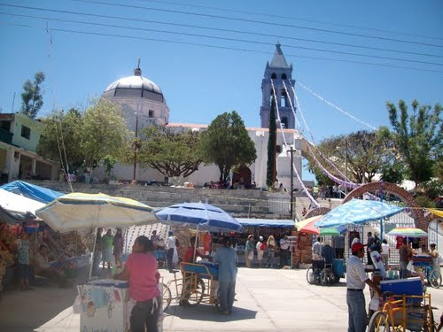 Paseo por Mexico Iglesia de San Martin Tecuautitlan en Piaxtla