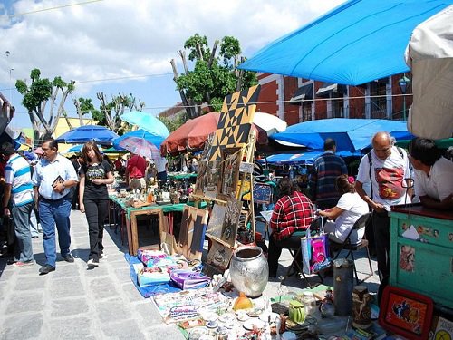 Paseo por Mexico Mercado de Antigüedades 