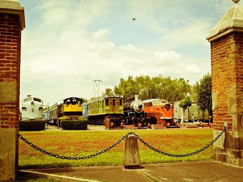 Paseo por Mexico Museo Nacional del Ferrocarril en Puebla