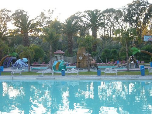 Paseo por Mexico Balneario y Parque Acuático Agua Azul en Puebla