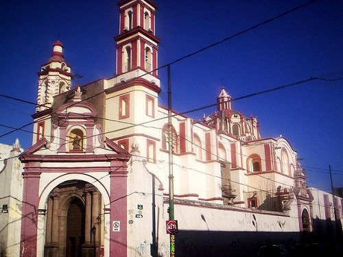 Paseo por Mexico Templo de San Juan de Dios en Puebla