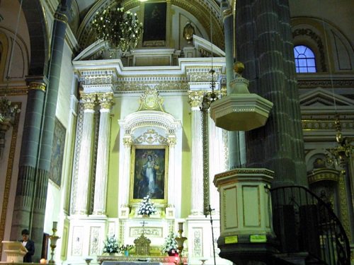 Paseo por Mexico Interior de Iglesia de Nuestra Señora de la Luz en Puebla