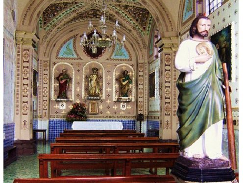 Paseo por Mexico Capilla de San Judas Tadeo en Puebla