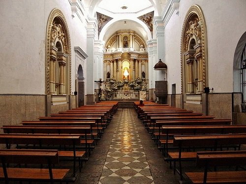 Paseo por Mexico Interior de Templo de Nuestra Señora de los Remedios en Puebla