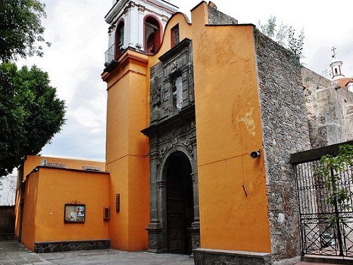Paseo por Mexico Templo de Nuestra Señora de la Candelaria en Puebla