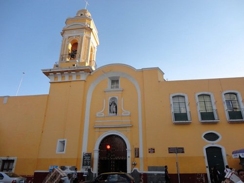 Paseo por Mexico Templo de San Roque en Puebla