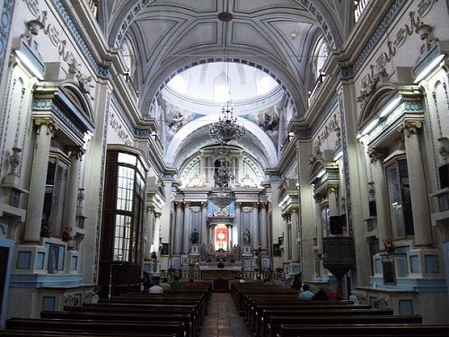 Paseo por Mexico Interior de Ex Convento la Limpia Concepción de Nuestra Señora en Puebla