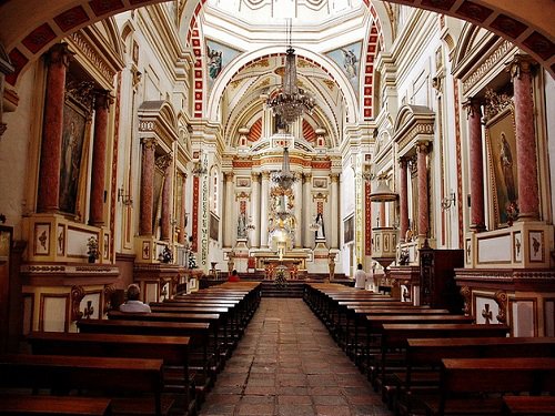Paseo por Mexico Detalle de Ex Convento Santa Rosa de Lima en Puebla